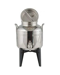 SANSONE CITERNE 3 LITRES POUR HUILE D'OLIVE-EN INOX 18/10 - EUROPA MODEL