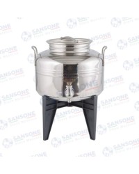 SANSONE CITERNE 5 LITRES POUR HUILE D'OLIVE-EN INOX 18/10 - EUROPA MODEL