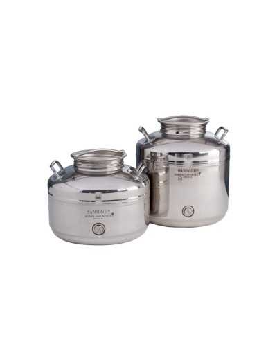 SANSONE CITERNE 10 LITRES POUR HUILE D'OLIVE-EN INOX 18/10 - EUROPA MODEL