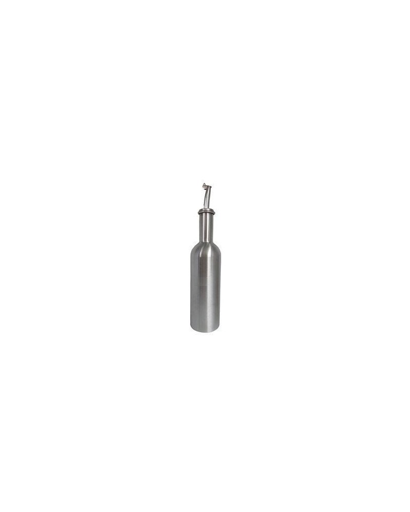 SANSONE SET DE HUILE ET VINAIGRE 4 PIÈCE EN INOX AVEC SUPPORT - INOX 18/10