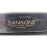 SANSONE SET DE HUILE ET VINAIGRE 4 PIÈCE EN INOX AVEC SUPPORT - INOX 18/10