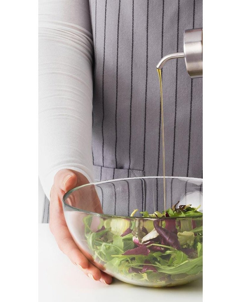 SANSONE SET DE HUILE ET VINAIGRE 4 PIÈCE EN INOX AVEC SUPPORT - INOX 18/10