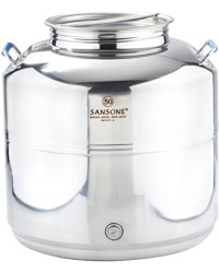 SANSONE CITERNE 50 LITRES POUR HUILE D'OLIVE-EN INOX 18/10 - EUROPA MODEL