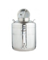 SANSONE CITERNE 20 LITRES POUR HUILE D'OLIVE -EN INOX 18/10 - EUROPA MODEL