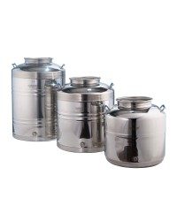 SANSONE CITERNE 100 LITRES POUR HUILE D'OLIVE -EN INOX 18/10 - EUROPA MODEL