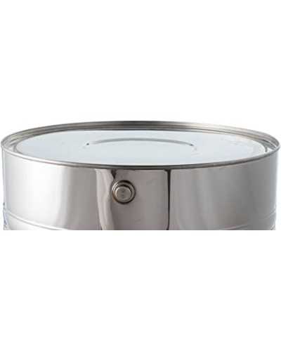 SANSONE CITERNE 20 LITRES POUR HUILE D'OLIVE-EN INOX 18/10 - AGRAFE MODEL