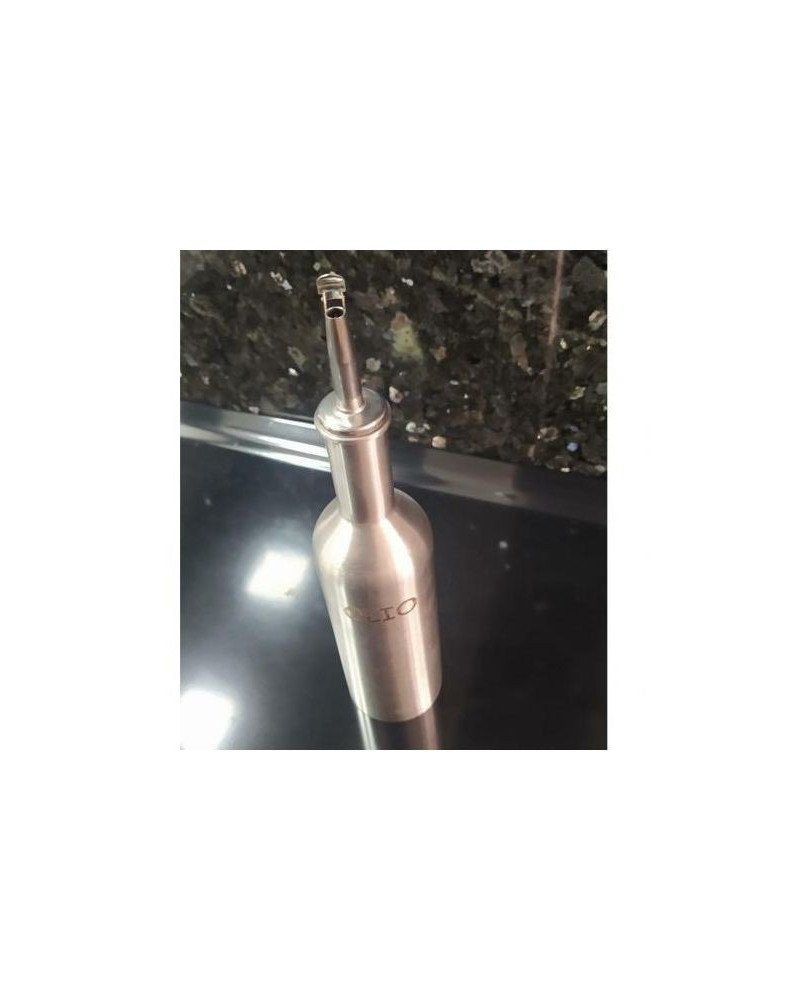 SANSONE SET DE HUILE ET VINAIGRE 2 PIÈCE AVEC SUPPORT - INOX 18/10
