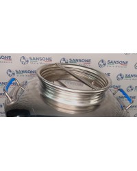 SANSONE CITERNE 100 LITRES POUR HUILE D'OLIVE-EN INOX 18/10 - AGRAFE MODEL