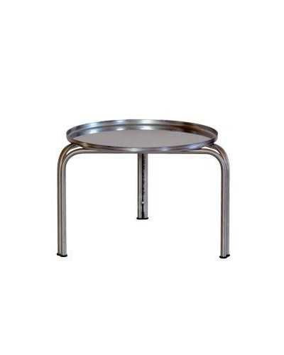 SUPPORT INOX ROND AVEC 3 PIEDS POUR CITERNE 20-10 LITRES