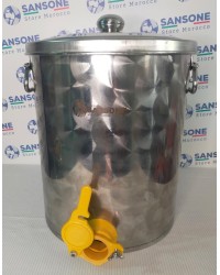 SANSONE MATURATEUR 25KG POUR MIEL / AMLOU EN INOX 18/10 - EUROPA MODEL