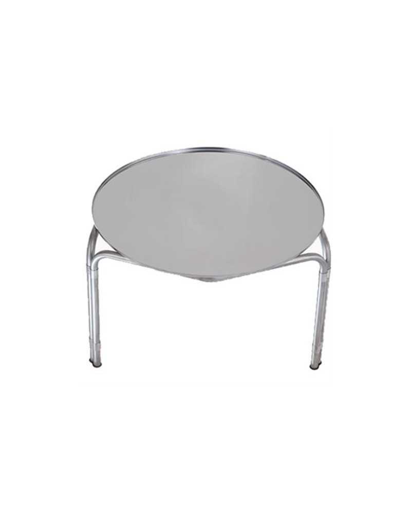 SUPPORT ROND AVEC 3 PIEDS EN INOX 18/10 POUR MATURATEUR 100KG