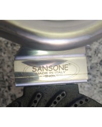 SANSONE RECHAUD A GAZ DE 140 TROUS AVEC SUPPORT INOX 18/10 ET ROBINET DE GAZ