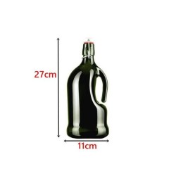 SANSONE CITERNE 50 LITRES POUR HUILE D'OLIVE-EN INOX 18/10 - AGRAFE MODEL