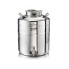SANSONE CITERNE 20 LITRES POUR HUILE D'OLIVE -EN INOX 18/10 - EUROPA MODEL