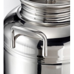 SANSONE CITERNE 5 LITRES POUR HUILE D'OLIVE-EN INOX 18/10 - EUROPA MODEL