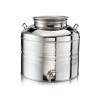 SANSONE CITERNE 30 LITRES POUR HUILE D'OLIVE-EN INOX 18/10 - AGRAFE MODEL