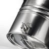 SANSONE CITERNE 50 LITRES POUR HUILE D'OLIVE-EN INOX 18/10 - AGRAFE MODEL