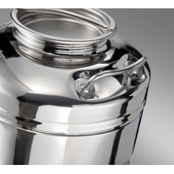 SANSONE CITERNE 50 LITRES POUR HUILE D'OLIVE-EN INOX 18/10 - AGRAFE MODEL