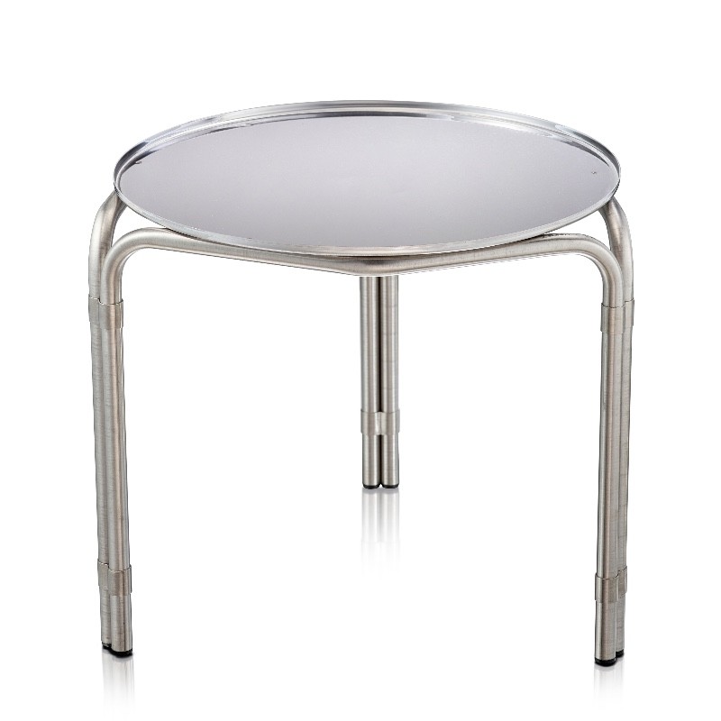 SUPPORT INOX ROND AVEC 3 PIEDS POUR CITERNE 30 LITRES