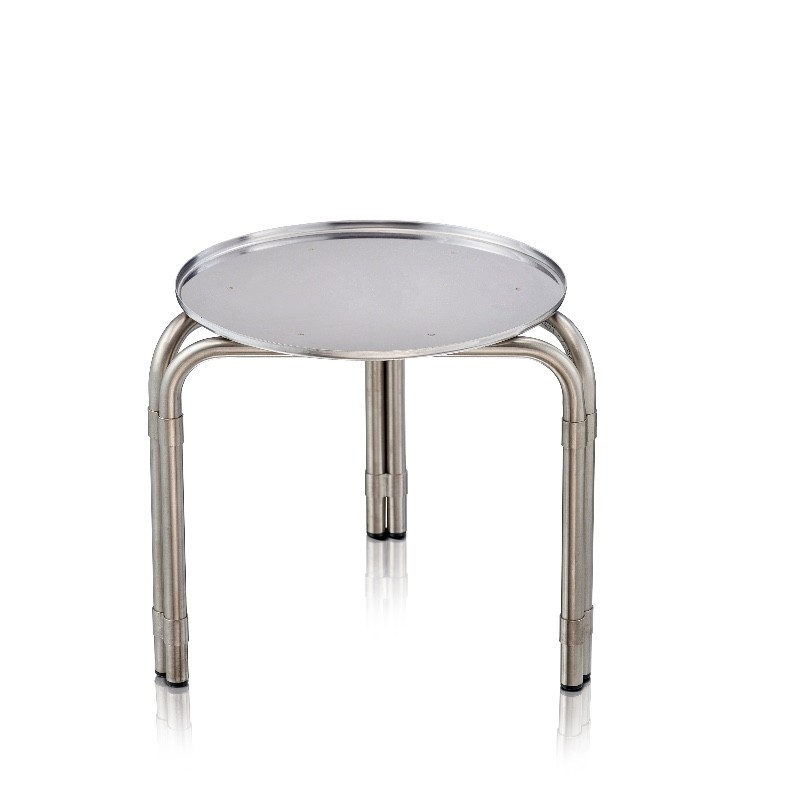 SUPPORT INOX ROND AVEC 3 PIEDS POUR CITERNE 20-15-10 LITRES
