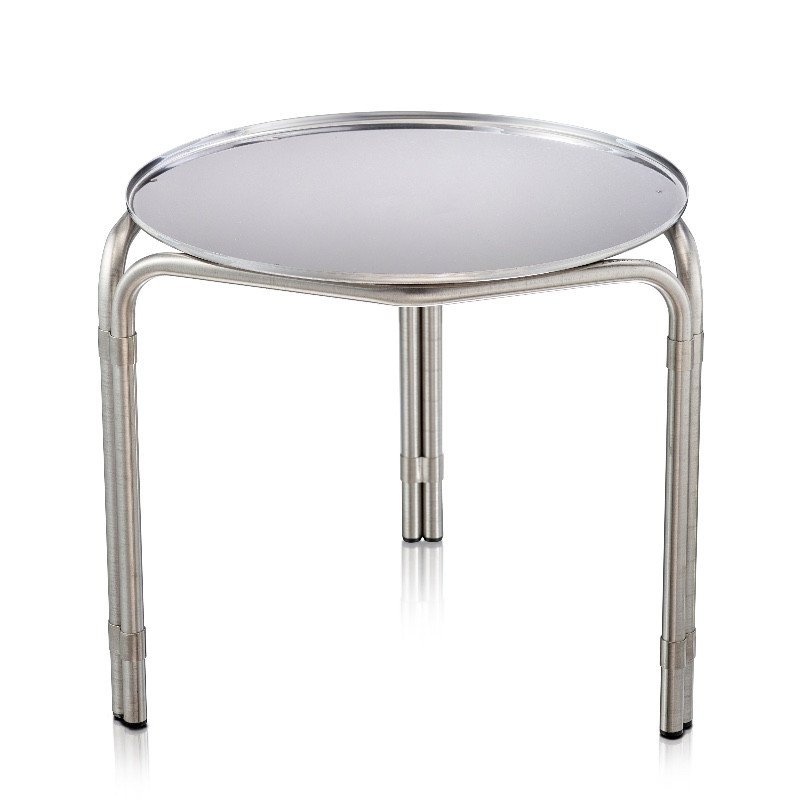 SUPPORT ROND AVEC 3 PIEDS EN INOX 18/10 POUR CITERNE 75-100LT LITRES