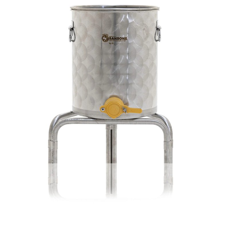 SANSONE MATURATEUR 25KG POUR MIEL / AMLOU EN INOX 18/10 SANS SUPPORT