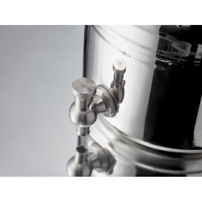 SANSONE CITERNE 100 LITRES POUR HUILE D'OLIVE -EN INOX 18/10 - EUROPA MODEL SANS SUPPORT