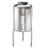 SANSONE CITERNE 100 LITRES POUR HUILE D'OLIVE -EN INOX 18/10 - EUROPA MODEL