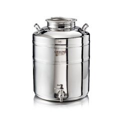 SANSONE CITERNE 20 LITRES POUR HUILE D'OLIVE -EN INOX 18/10 - EUROPA MODEL