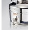 SANSONE CITERNE 15 LITRES POUR HUILE D'OLIVE-EN INOX 18/10 - EUROPA MODEL SANS SUPPORT