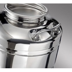 SANSONE CITERNE 10 LITRES POUR HUILE D'OLIVE-EN INOX 18/10 - EUROPA MODEL SANS SUPPORT
